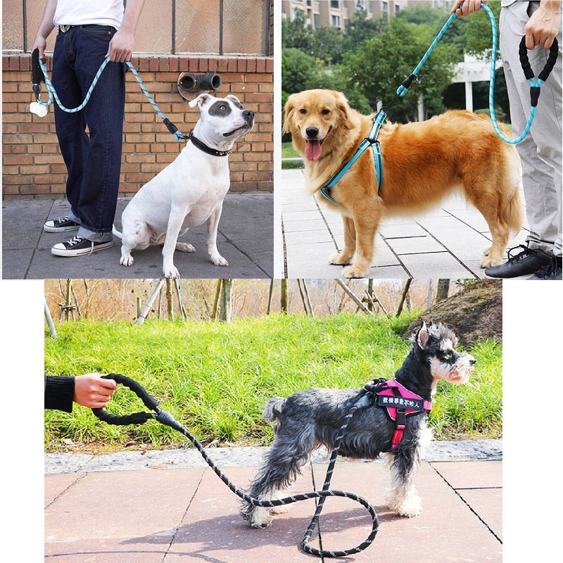 Strong And Reflective Leash For Small Medium Large Dogs