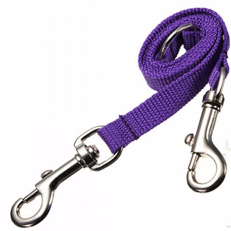 Nylon Dog Double Leash