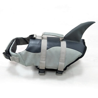 Swimsuit with Rescue Handle Dog Swimwear, Mermaid Shark