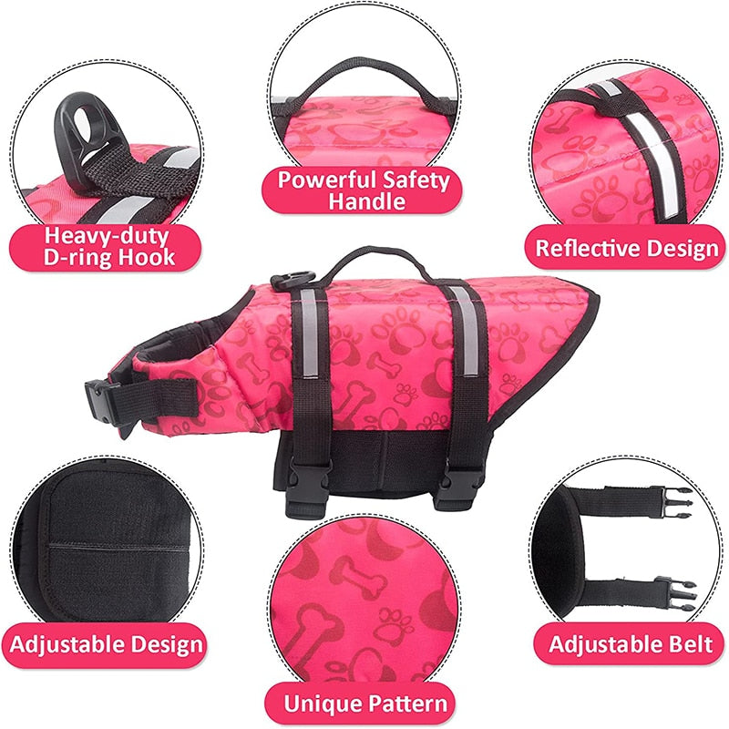 dog life jacket reflective dogs life vest small & medium13