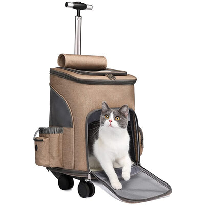 cat travel carrier car seat for small1