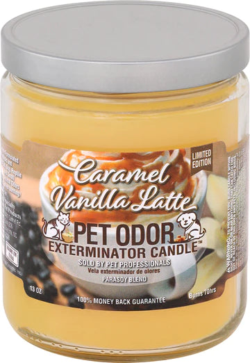 caramel vanilla latte pet odor exterminator candle1