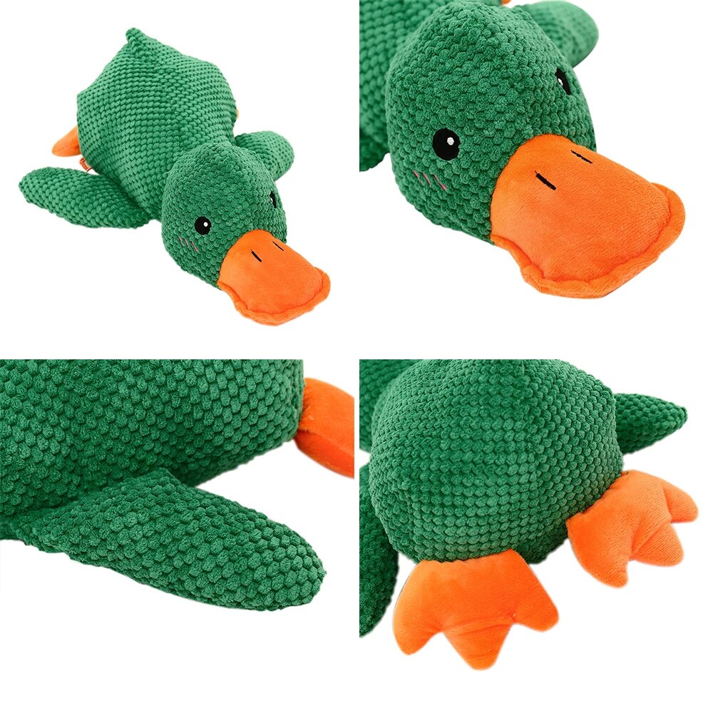 dog sleeping interactive toy duck chew sounding toy5