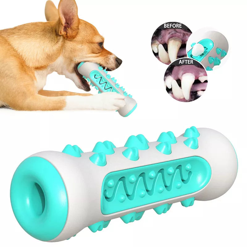 dog molar toothbrush toys chew cleaning teeth safe puppy dental care soft pet cleaning toy supplies