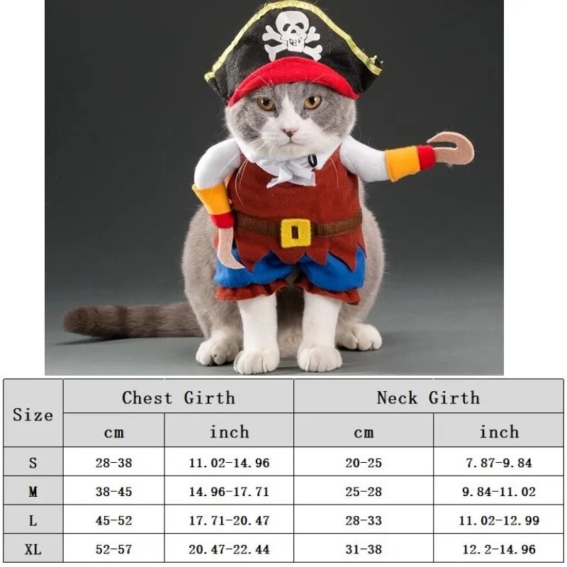 funny halloween party costume cosplay clothing cat dog pet set8