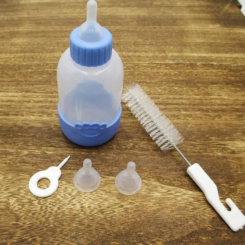 Puppy Feeder Comfortable Puppy Bottles For Nursing Newborn Pet Milk Feeder For Multiple Puppies and Kittens