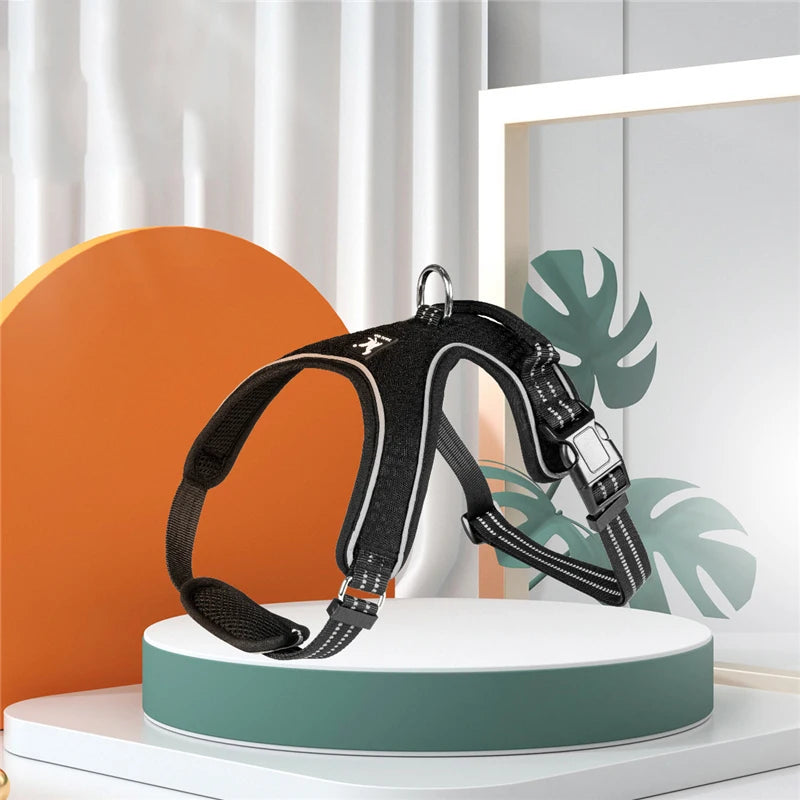 Pet Reflective Nylon Adjustable Dog Harness