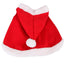 Pet Costume Santa Cosplay Funny Transformed Cat/Dog Christmas Cape Red Scarf Cloak Props Decor