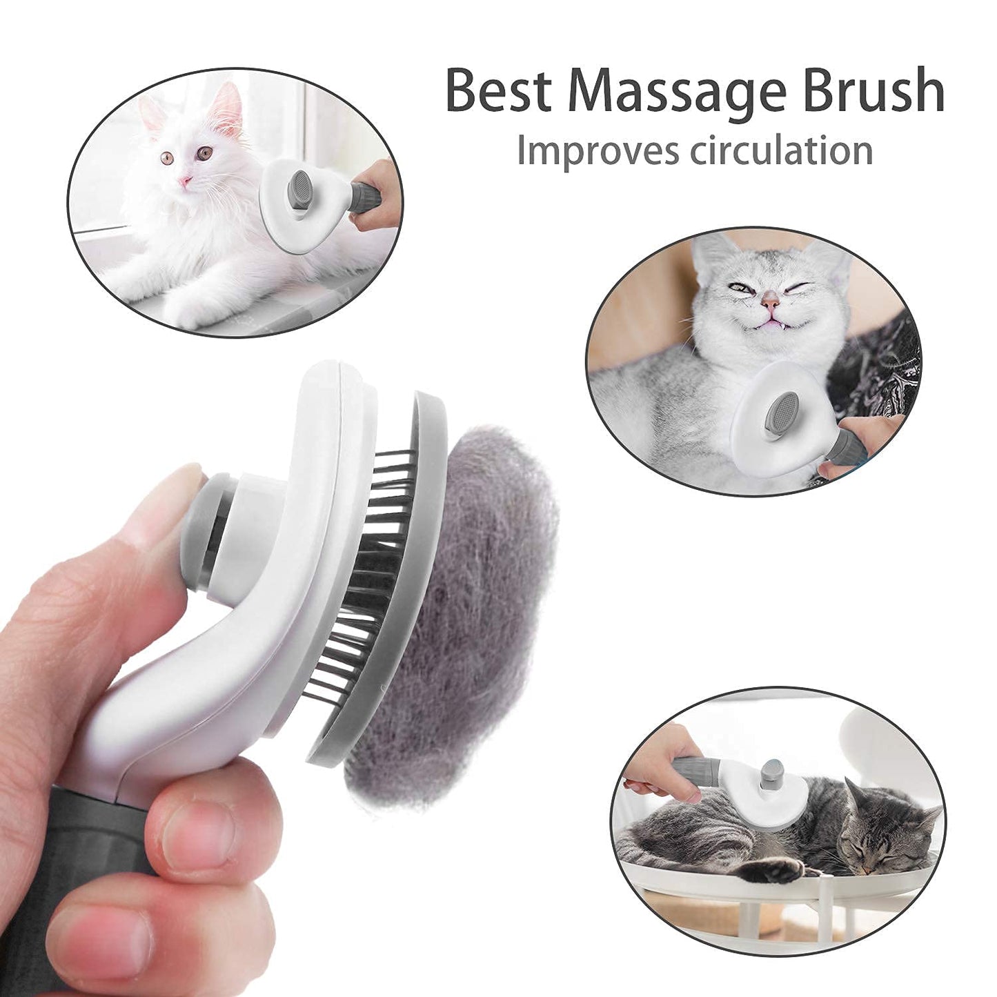 Dogs and Cats Hair Brush | Cat Comb Grooming And Cat Care Brush