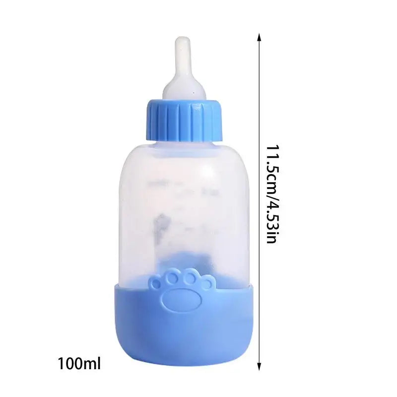 Puppy Feeder Comfortable Puppy Bottles For Nursing Newborn Pet Milk Feeder For Multiple Puppies and Kittens