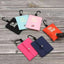 hanging dog poop bag holder with metal buckle waste bag container packet poop pick up organizer1