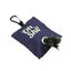 hanging dog poop bag holder with metal buckle waste bag container packet poop pick up organizer7