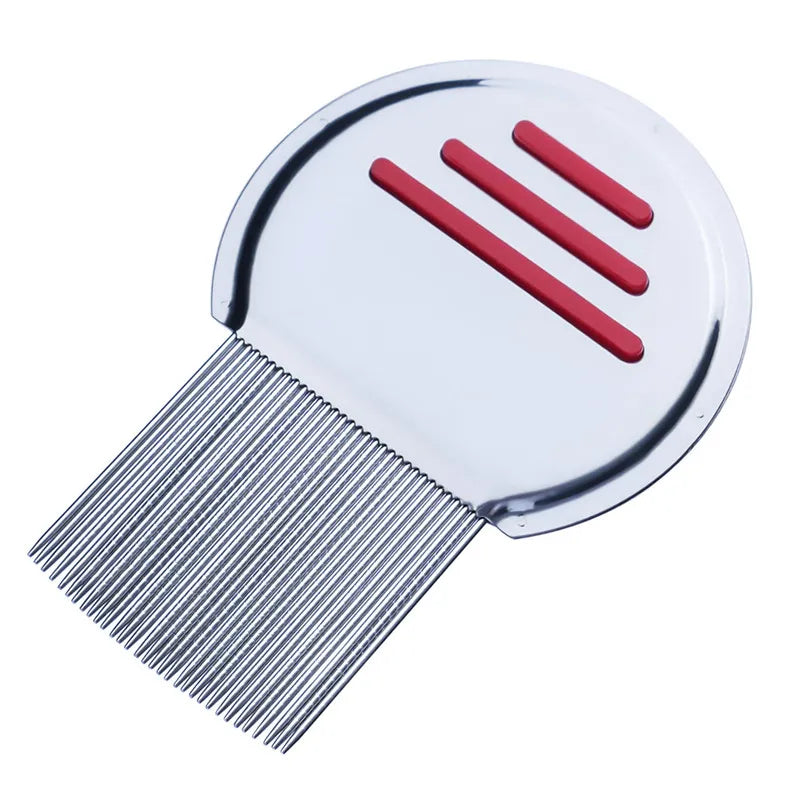 Stainless steel terminator lice comb super density teeth removal lice comb