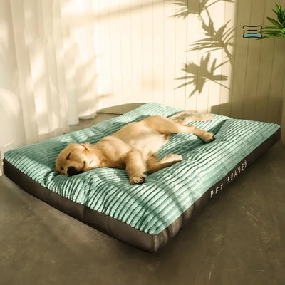 dog corduroy sleeping mat for large and oversize pets1