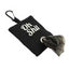 hanging dog poop bag holder with metal buckle waste bag container packet poop pick up organizer6