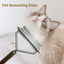 Professional Dog Brush Dematting Gently Efficient Safe Pet Comb Rake Removes Undercoat Knots Wooden Handle Puppy Grooming Tool