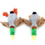 cute plush duck sound toy stuffed squeaky animal squeak dog toy cleaning tooth dog chew rope toys funny plush toys for cats2