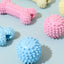 Pet Dog Toys For Small Dog Chews TPR Knot Toys Bite Resistant Molar Teeth Cleaning Puppy Training Supplies Interactive Accessory