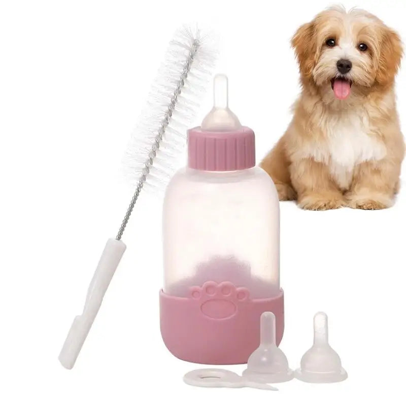 Puppy Feeder Comfortable Puppy Bottles For Nursing Newborn Pet Milk Feeder For Multiple Puppies and Kittens
