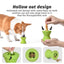 food dispensing dog toys for aggressive chewers nontoxic natural rubber treat leaking pet toys puppy bone play game3