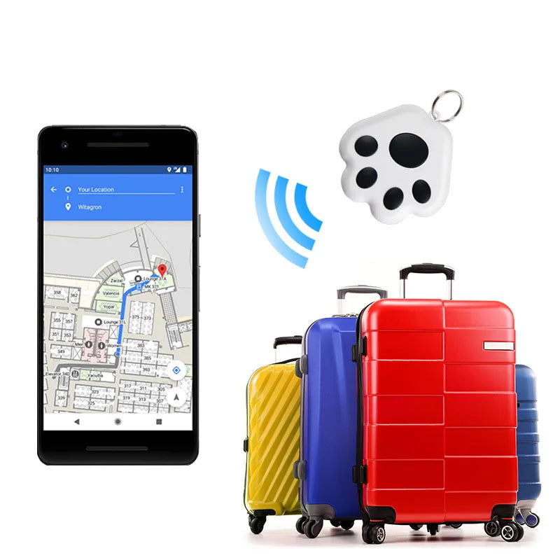 Portable Mini Cat Dog Pet Tracking Locator Bluetooth 5.0 Hidden GPS Anti-lost Tracking Device For Pet Mobile Key Finder Tools