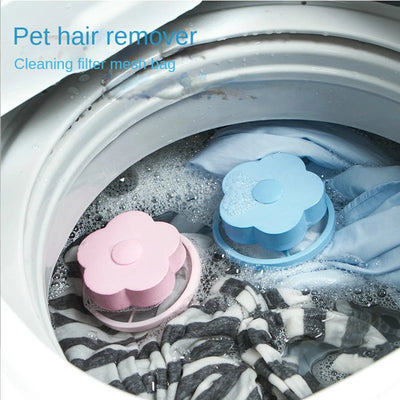 Pet Hair Removal Artifact Reusable Filter Washing Machine Cleaning Tool Filter Net Bag Cat Dog Hair Cleaning Bag