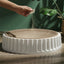 Round Cat Scratcher Pad Grinding Claws Cardboard Corrugated Paper Kitten Scrapers