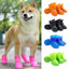 4Pcs Pet Waterproof Rain shoe Anti-slip Rubber Boot For Small Medium Large Dogs Cats