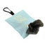 hanging dog poop bag holder with metal buckle waste bag container packet poop pick up organizer9