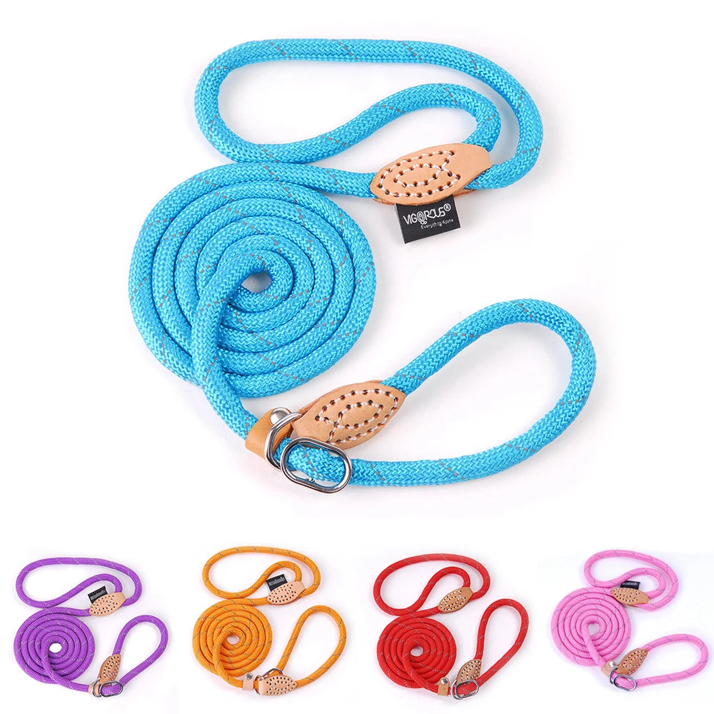 Nylon Reflective Puppy Dog Leash Rope