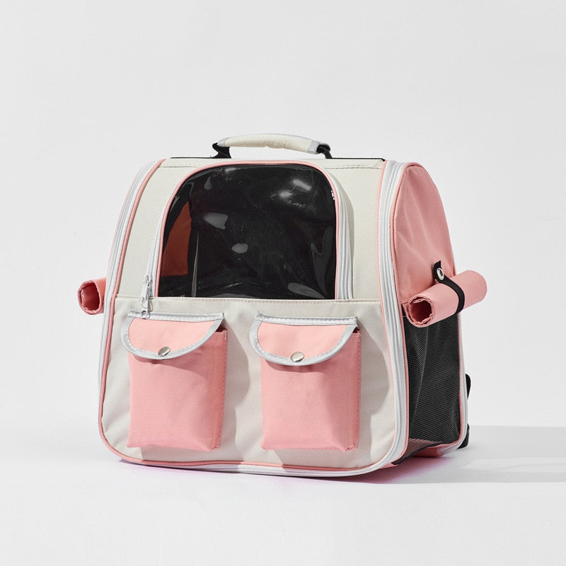 0-8kg cat & dog travel carrier breathable backpack1