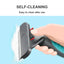 Professional Self Cleaning Comfortable Handle Long Short Hair Pet Brush Grooming Effective Deshedding Tool