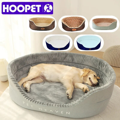 double sided soft fleece pet dog bed