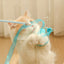 cute pet cat toys fairy funny cat stick feather ribbon bite-resistant funny cat stick with bell toy set cat toy cat dancer wand2