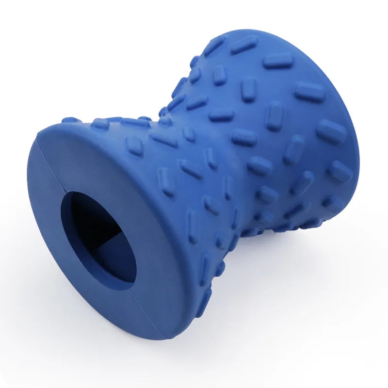 food dispensing dog toys for aggressive chewers nontoxic natural rubber treat leaking pet toys puppy bone play game8