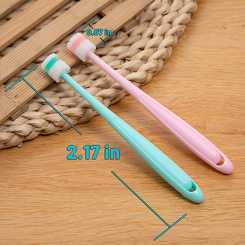 Soft Silicone Dog Toothbrush 360 Degree