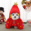 Pet Clothes Christmas Dog Cloak Pet Cape and Shawl Puppy Cosplay Santa Tree Costume