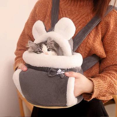 Pet Carrying Outdoor Travel  Backpack Winter Warm