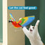 Simulation Bird Interactive Cat Toys Electric Hanging Eagle Flying Bird Cat Teasering Play Cat Stick Scratch Rope Kitten Toy