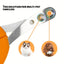 Professional Dog Cat Nail Clippers Ergonomic Anti-slip Double Circular Cut Hole Puppy Pet Nail Cutter Grooming Tool