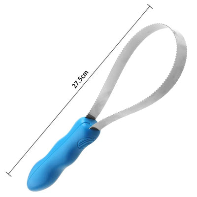 Pet Metal Sweat Scraper Shedding Blade Brush