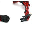 christmas bowknot cat dog collar with bell plaid snowflake adjustable breakaway buckle collar2