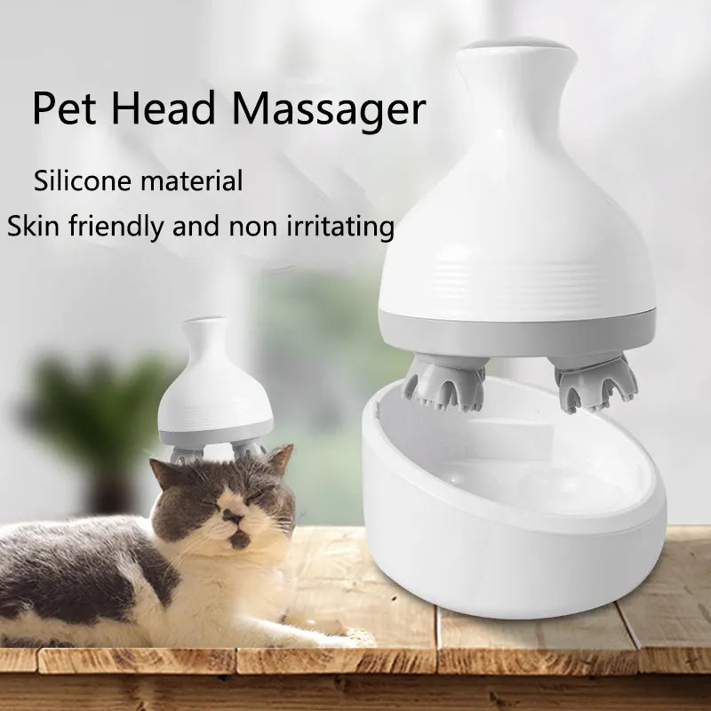 Multifunctional Electric Pet Head Massager