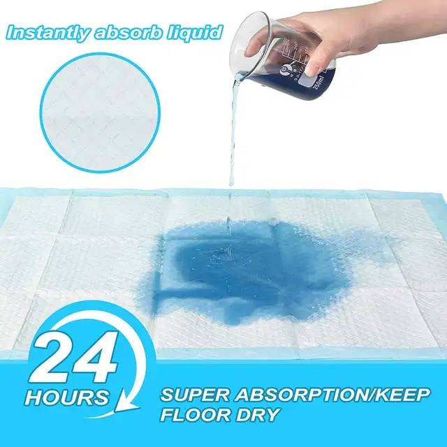extra large size, 40 count, high-quality puppy pad | leak-proof for hassle-free house training5