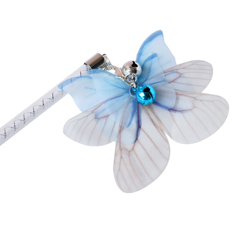 Butterfly Teaser Wand Toy