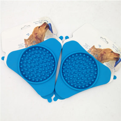 Dog Slow Feeder Silicone Pet Transfer Plate Bath Best Selling Pet Supplies