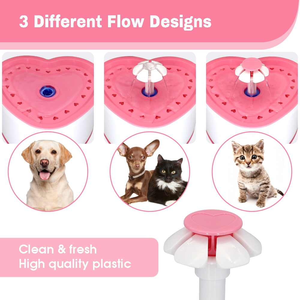 2l automatic cat dog water fountain5