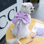 Plaid Pattern Cat Small Dog Vest Harness Leash Set