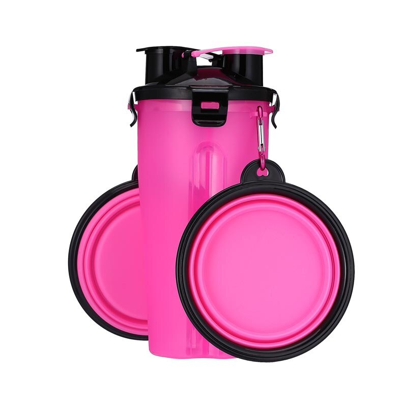 Portable 2 in 1  Water Bottle Food Container