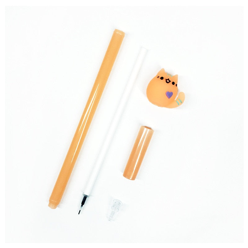 Cat Kawaii Stationery School Supplies Gel Pens